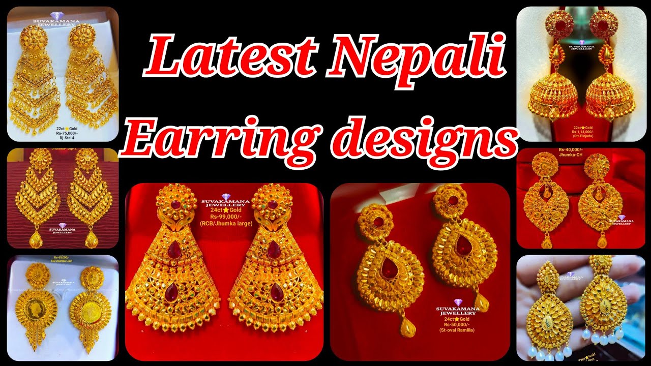 Yarling traditional earing | Nepalese jewelry, Vintage fine jewelry, Nepali  jewelry